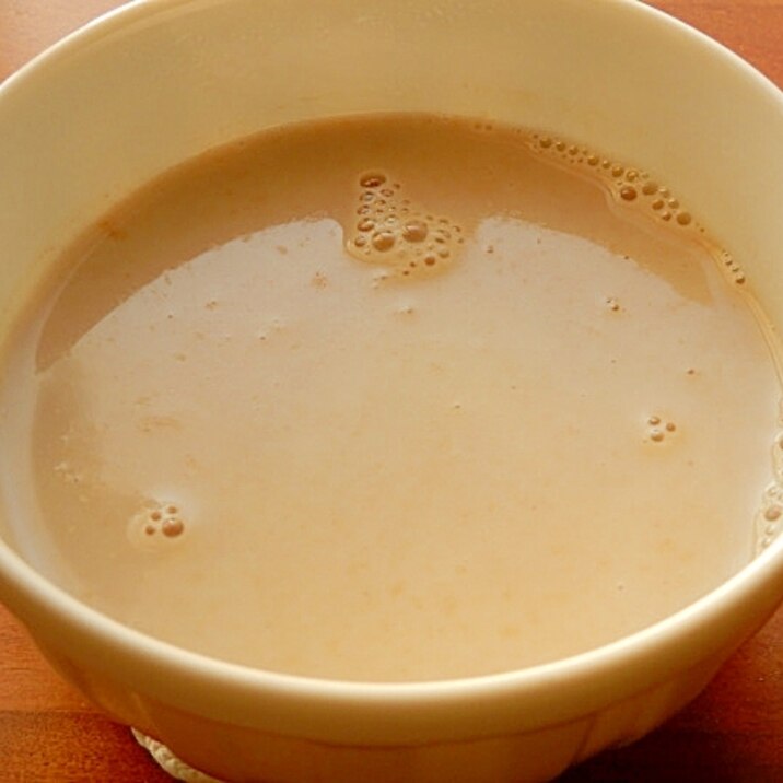 お腹スッキリ 黄な粉で 豆乳ドリンク レシピ 作り方 By ジョン リーバス 楽天レシピ